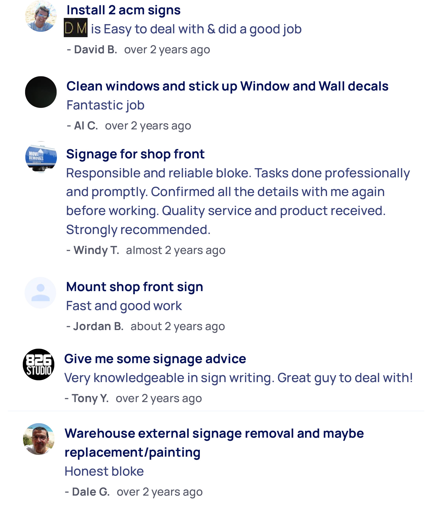 CLIENTS SAY